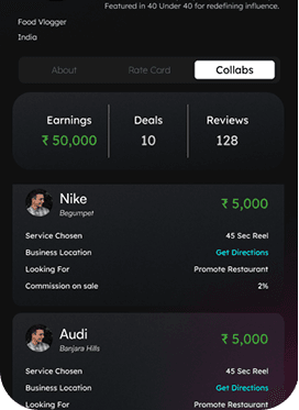 Collaborate & Earn